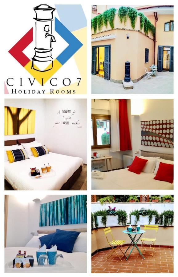 Civico 7 Holiday Rooms Рим Экстерьер фото